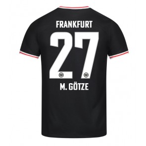 Eintracht Frankfurt Mario Gotze #27 Udebanetrøje 2023-24 Kort ærmer